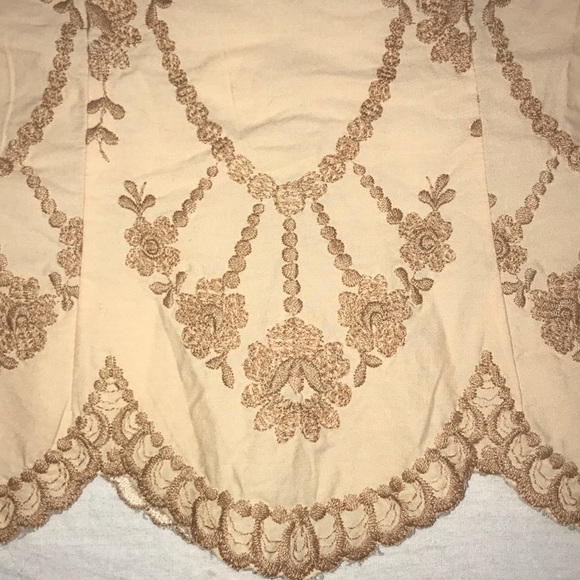 Nanette Lepore Scalloped Embroidered Top - Picture 2 of 6